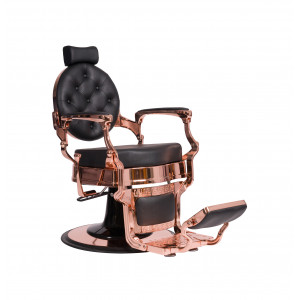 Fauteuil de barbier BUZZ GOLD/ROSEE NOIR