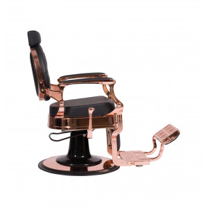 Fauteuil de barbier BUZZ GOLD/ROSEE NOIR