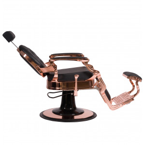 Fauteuil de barbier BUZZ GOLD/ROSEE NOIR