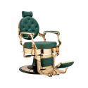 Fauteuil de barbier BUZZ GOLD NOIR