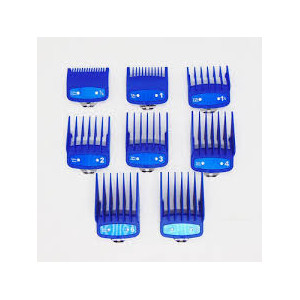 Kit de 8 contre peignes compatibles Bleu