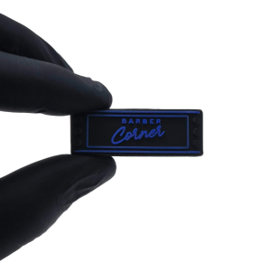 Grip tondeuse de finition BARBER CORNER taille M BLEU