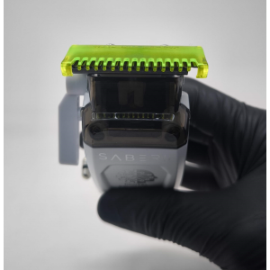 Kit de 8 contre peignes Jaune translucide BARBER CORNER