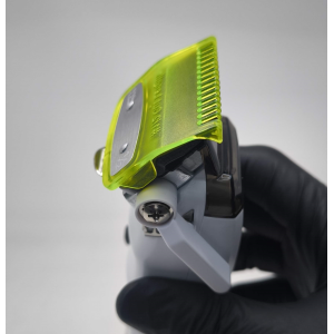 Kit de 8 contre peignes Jaune translucide BARBER CORNER