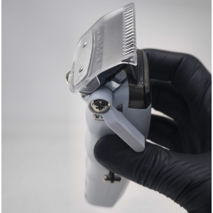 Kit de 8 contre peignes BARBER CORNER Blanc translucide