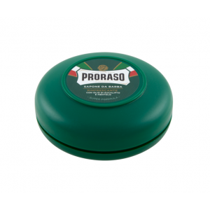 Savon à barbe PRORASO rafraichissant pot 75ml Savon à barbe PRORASO rafraichissant pot 75ml