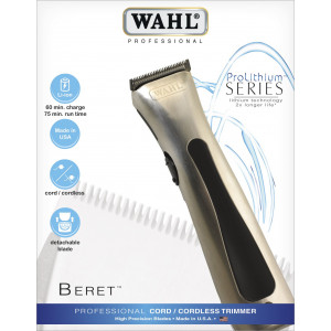 Tondeuse de finition sans fil WAHL BERET Tondeuse de finition sans fil WAHL BERET