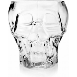 Bol pour savon à raser SKULL en verre