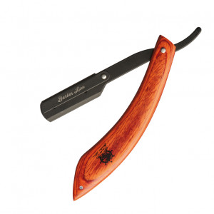 Rasoir Shavette en Bois Premium BARBER LINE