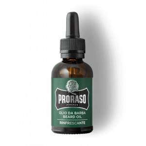 Huile à barbe PRORASO Rafraîchissante 30ml Huile à barbe PRORASO Rafraîchissante 30ml