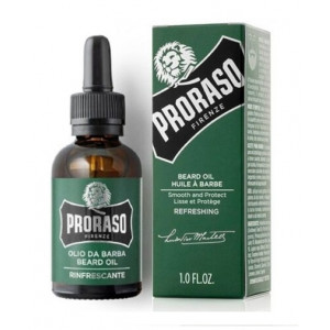 Huile à barbe PRORASO Rafraîchissante 30ml Huile à barbe PRORASO Rafraîchissante 30ml