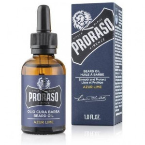 Huile à barbe Azur lime PRORASO 30ml Huile à barbe Azur lime PRORASO 30ml