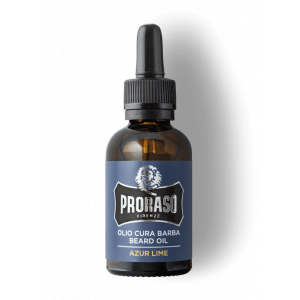 Huile à barbe Azur lime PRORASO 30ml Huile à barbe Azur lime PRORASO 30ml