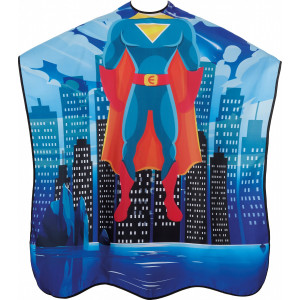 Cape de coiffure enfant Super héros 90x130cm