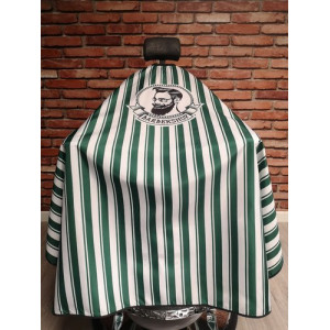 Cape de coupe BARBER SHOP Green Lines