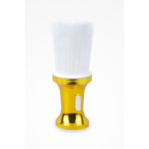 Balai à cou talqueur Gold Poils Blanc Balai à cou talqueur Gold Poils Blanc