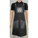 Tablier de barbier Full Noir BEARD & CLIPPER Tablier de barbier Full Noir BEARD & CLIPPER