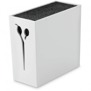 Support Ciseaux Blanc à planter