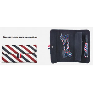 Trousse de rangement BARBER pour ciseaux et rasoirs