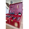 Trousse de rangement BARBER pour ciseaux et rasoirs