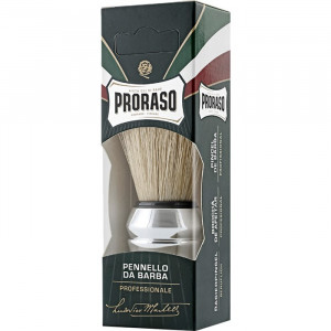 Blaireau de rasage PRORASO en résine métallisée Blaireau de rasage PRORASO en résine métallisée